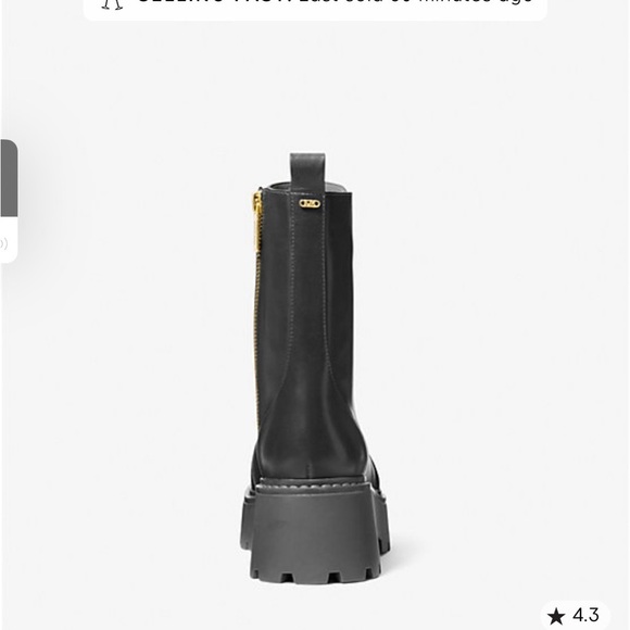 MICHAEL MICHAEL KORS
Blake Leather Combat Boot - Picture 3 of 8